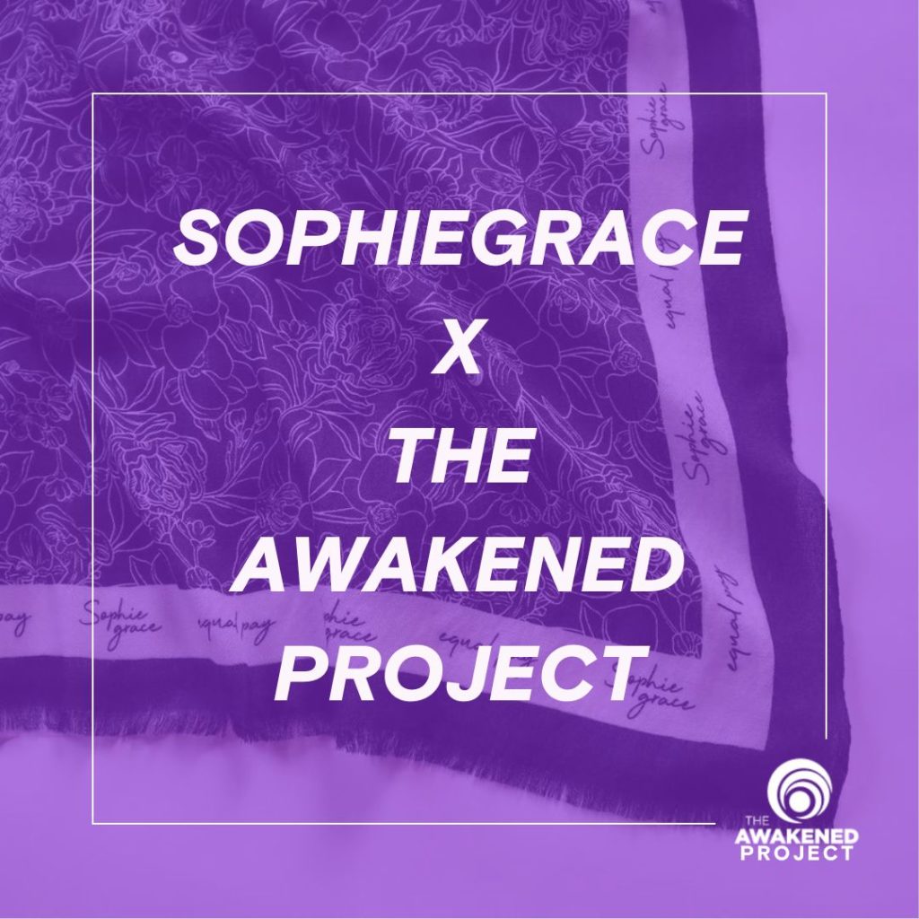 The Equal Pay Scarf | SOPHIEGRACE x The Awakened Project
